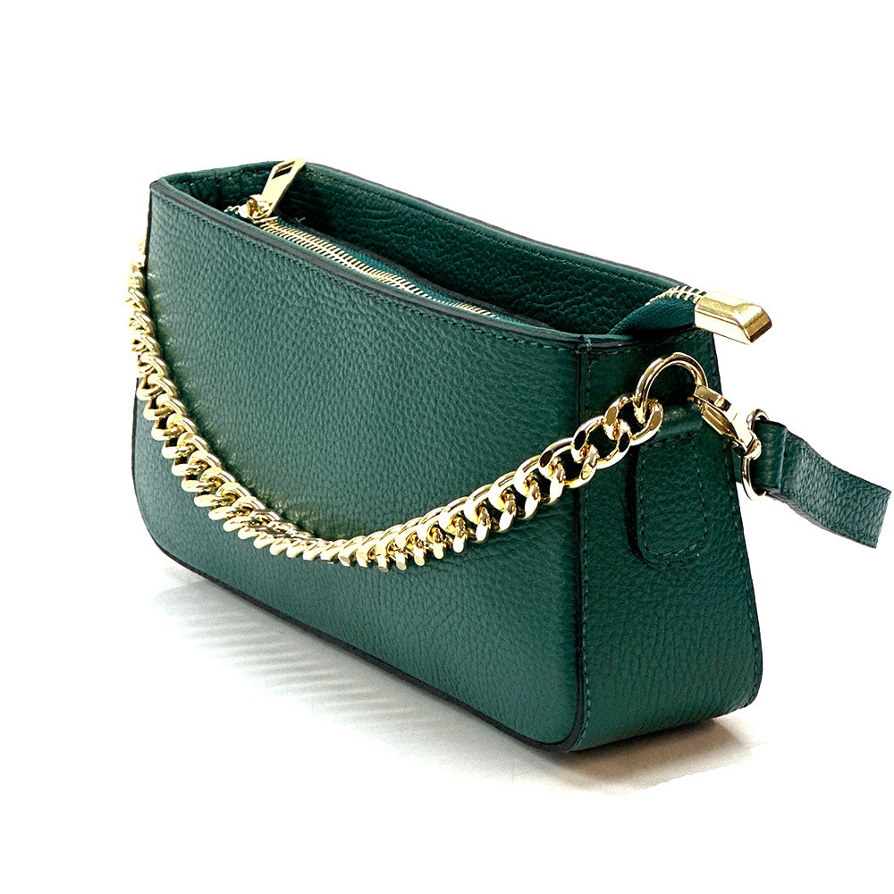 Coquette leather bag - Made In Italy