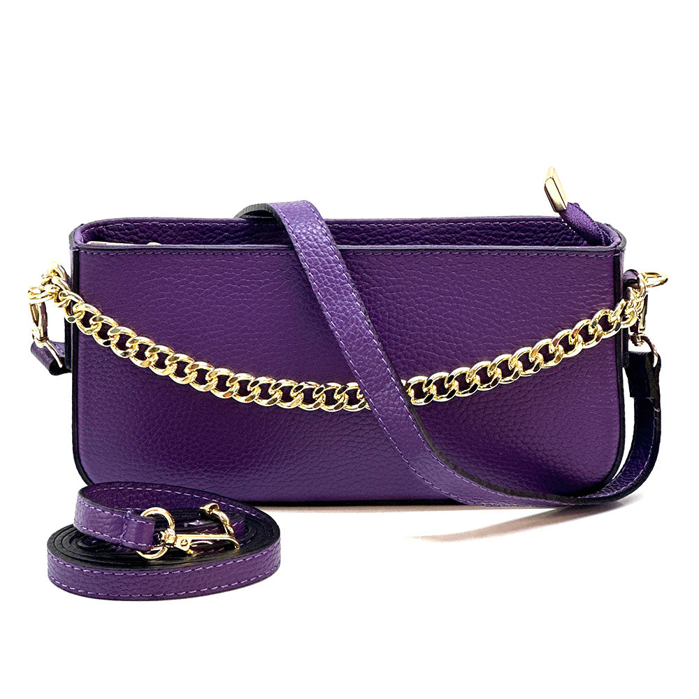 Coquette leather bag - Made In Italy