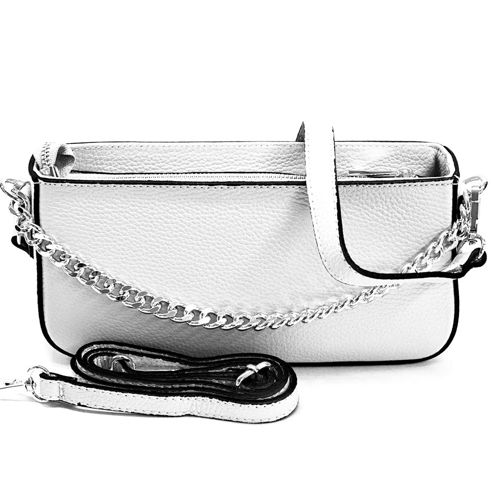 Coquette leather bag - Made In Italy