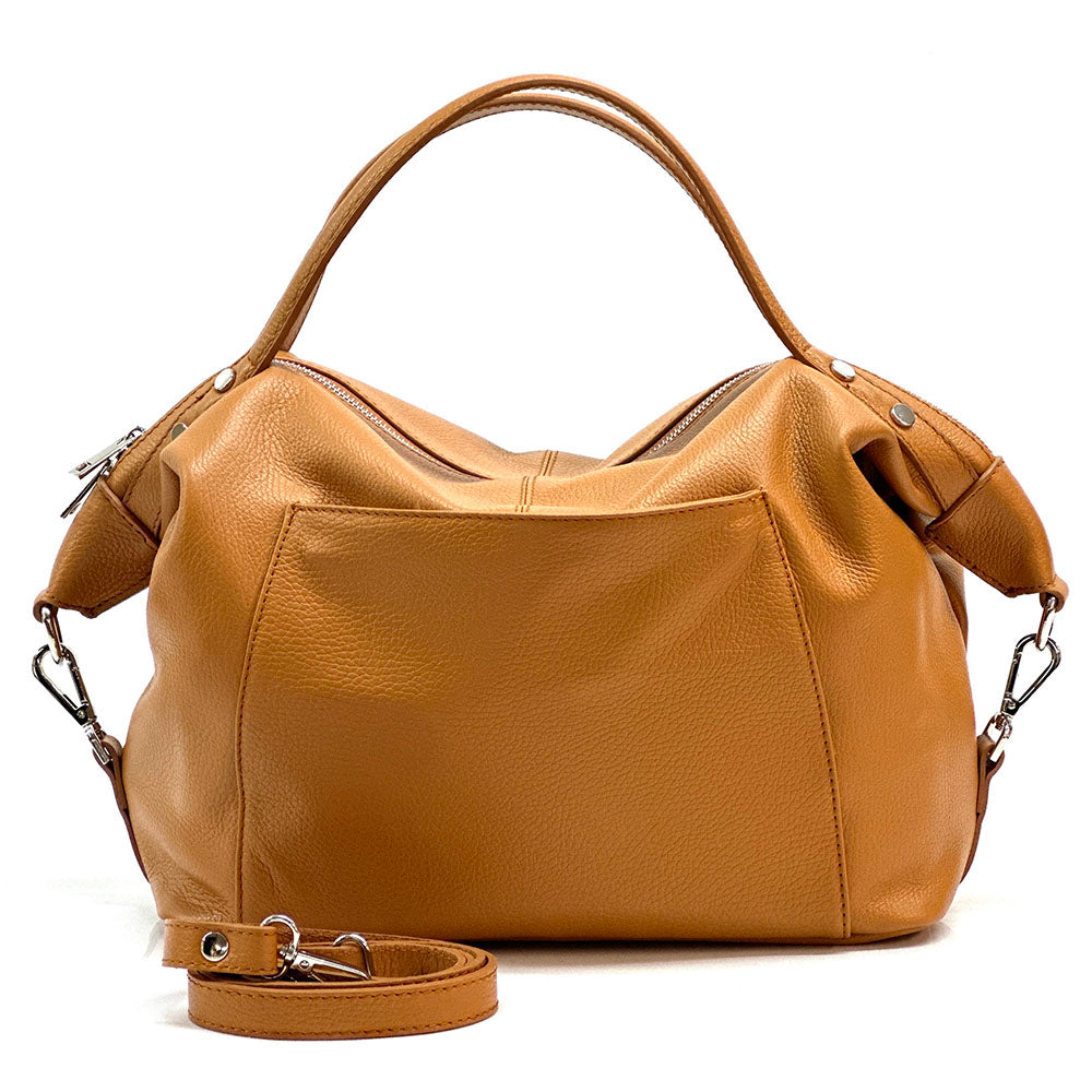 Silvana Leather Handbag - Made In Italy