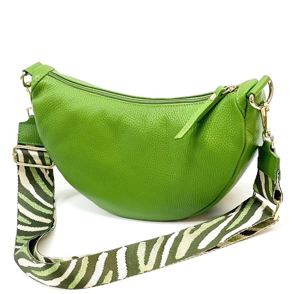 Carmen leather shoulder bag - Made In Italy