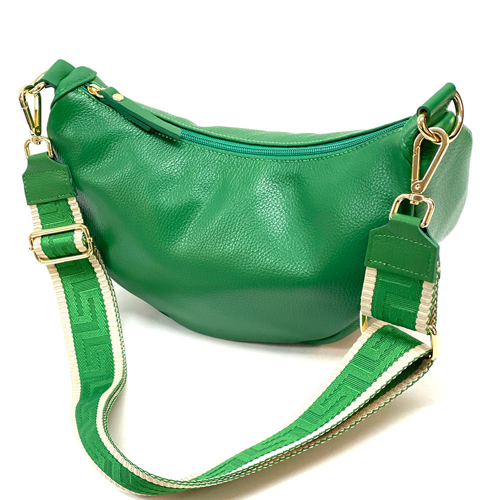 Carmen leather shoulder bag - Made In Italy