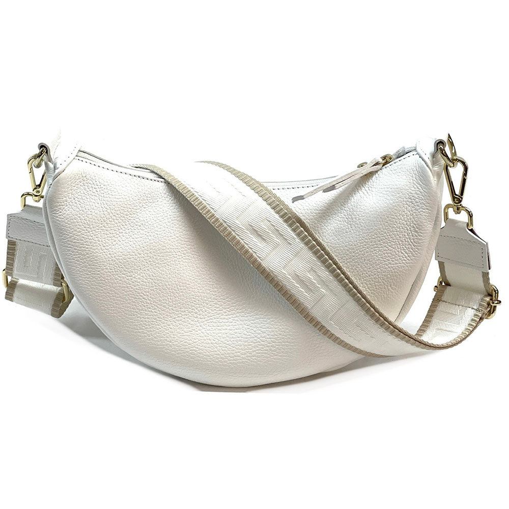Carmen leather shoulder bag - Made In Italy