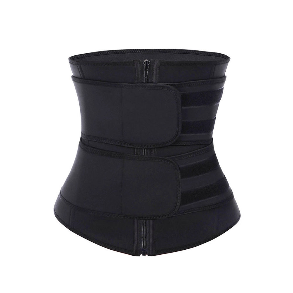 Beauty Shaping Double Waistband Zipper Women&