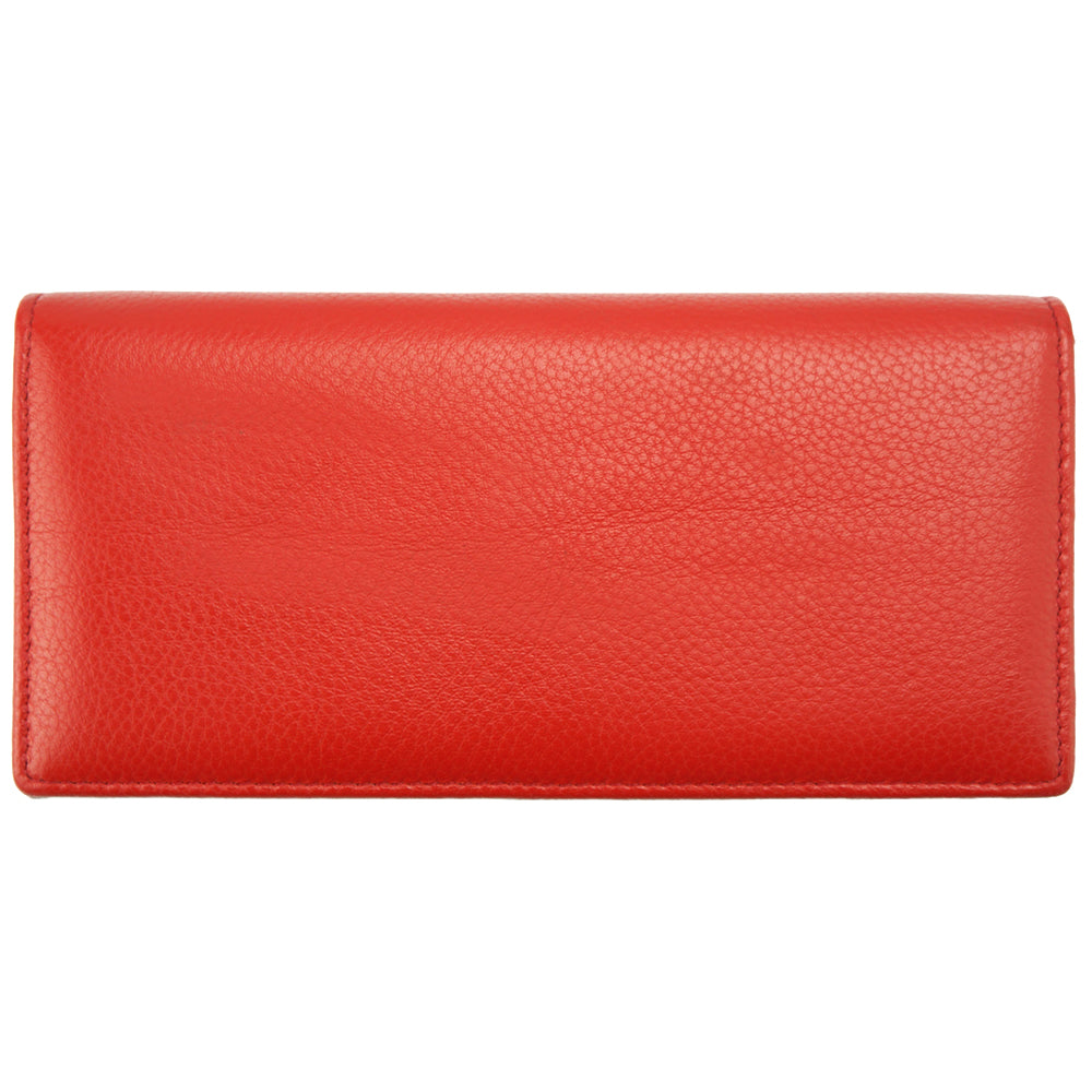 Dianora Leather Wallet - Made In Italy