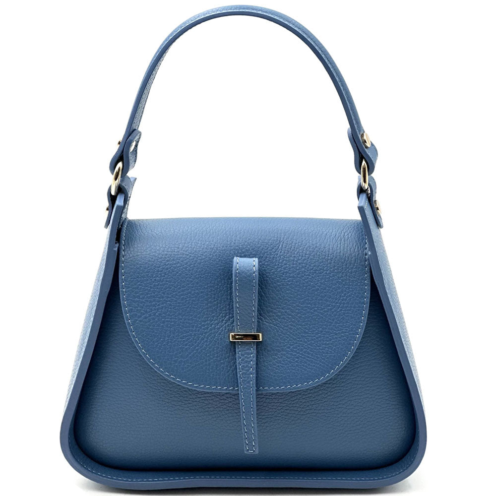 Lorenza Italian Cow Leather Shoulder Bag - Made In Italy