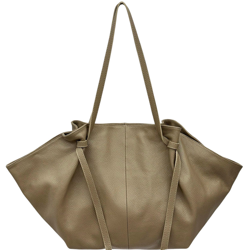 Artemide Leather Tote Bag in Cow Leather - Made In Italy