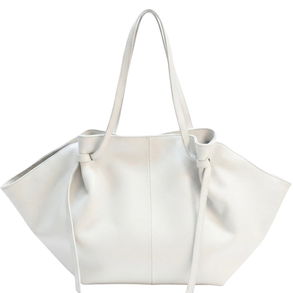 Artemide Leather Tote Bag in Cow Leather - Made In Italy