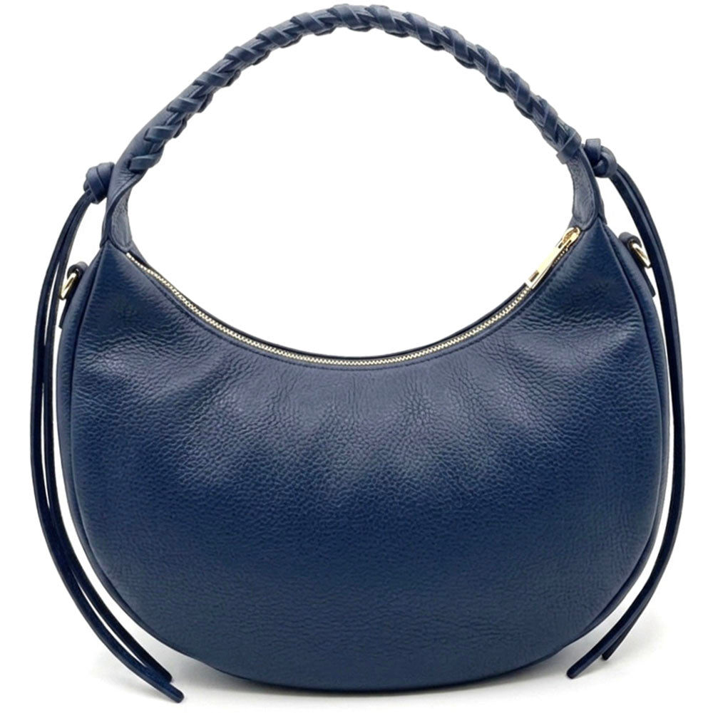 Selviana Cow Leather Hobo Bag - Made In Italy