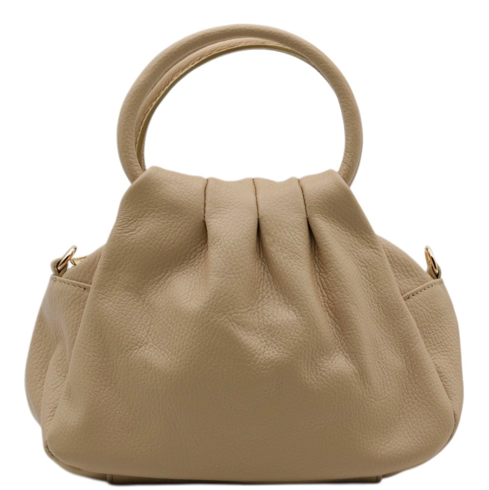 Velmora Italian Leather Top Handle Bag - Made In Italy