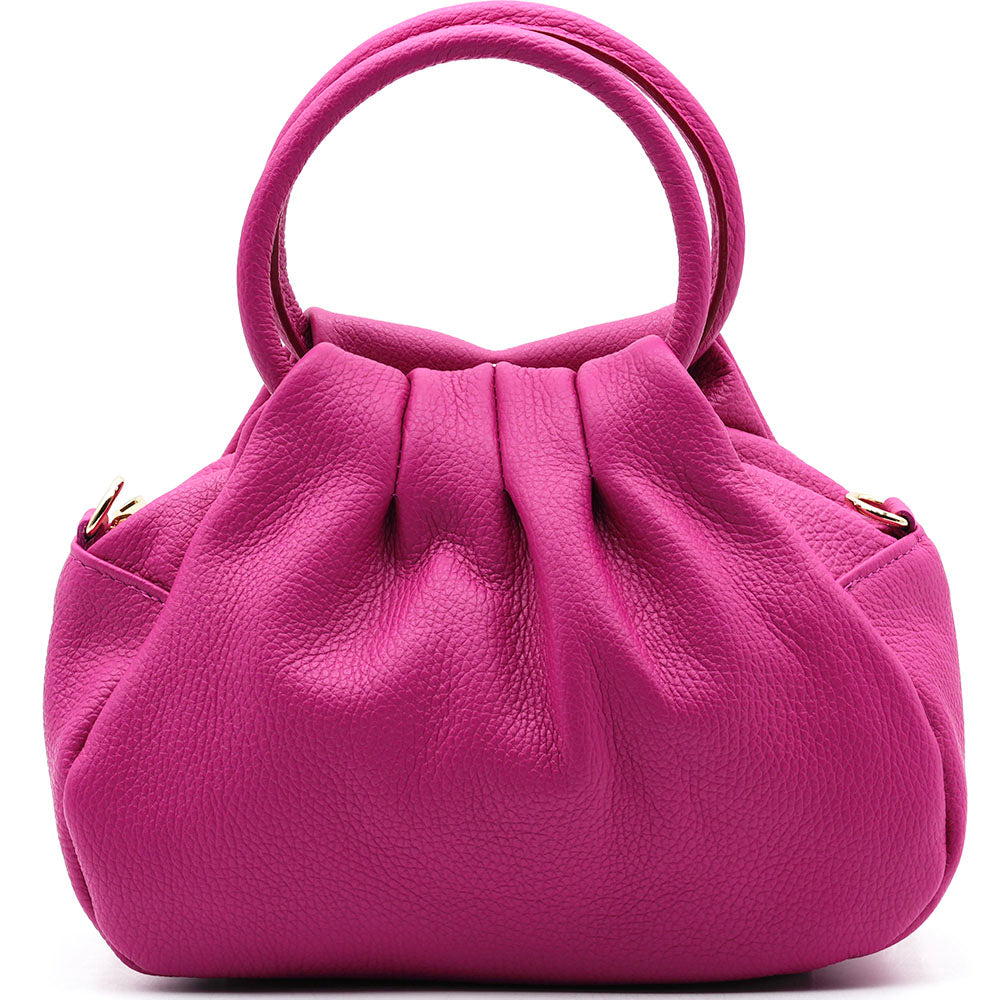 Velmora Italian Leather Top Handle Bag - Made In Italy
