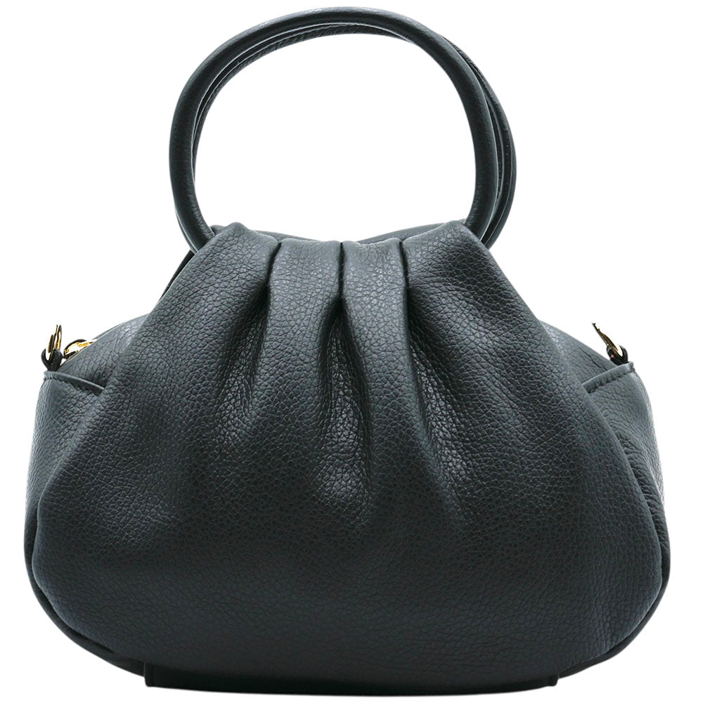 Velmora Italian Leather Top Handle Bag - Made In Italy