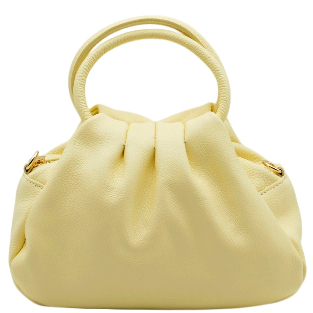 Velmora Italian Leather Top Handle Bag - Made In Italy