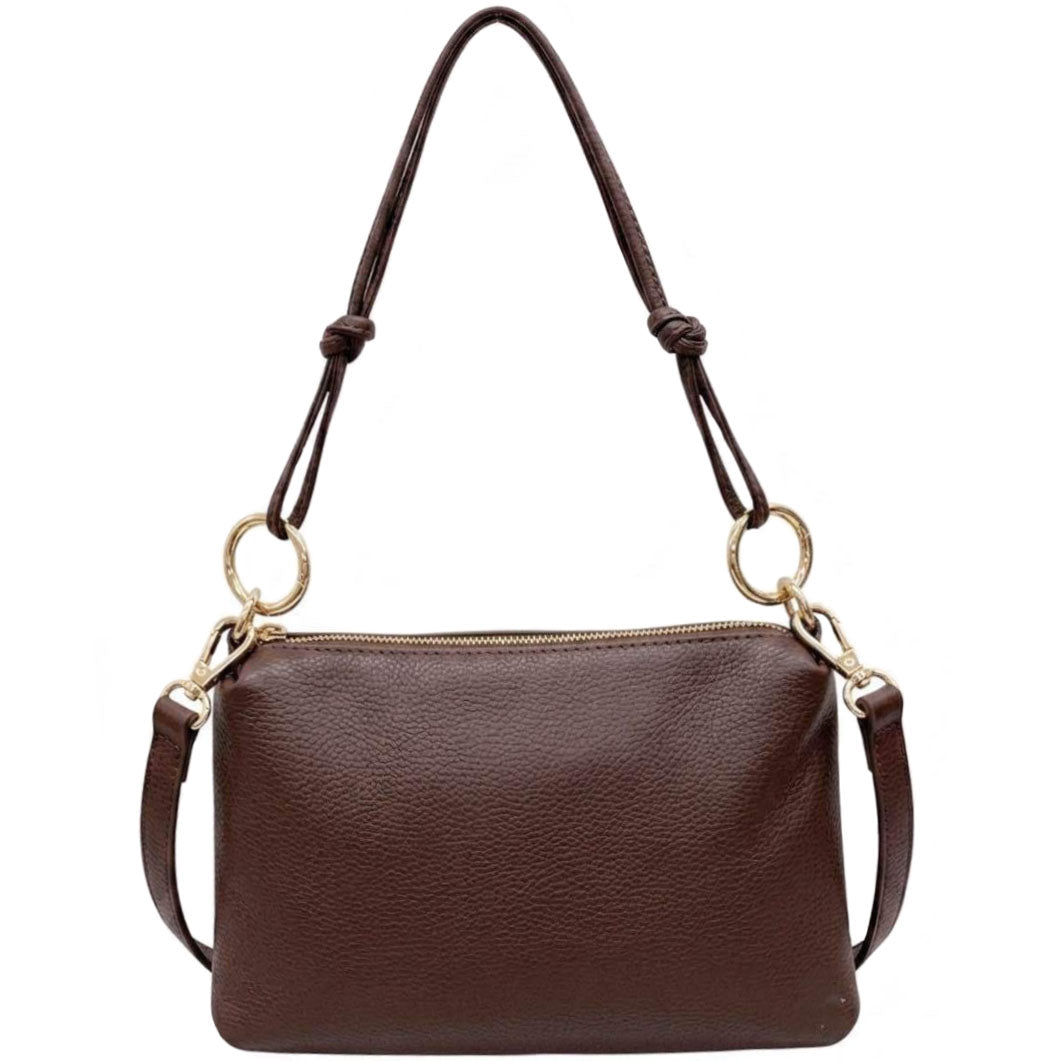 Neriva Soft Cow Leather Mini Shoulder and Crossbody Bag - Made In Italy