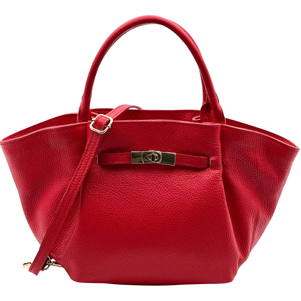 Vivara Soft Leather Tote Bag - Made In Italy