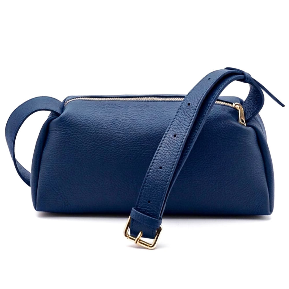 Noa Italian Cow Leather Shoulder Bag - Made In Italy