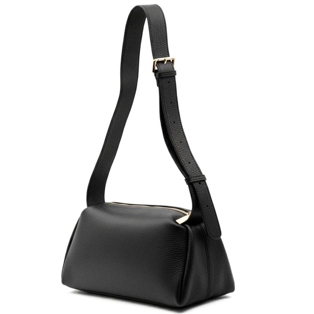 Noa Italian Cow Leather Shoulder Bag - Made In Italy