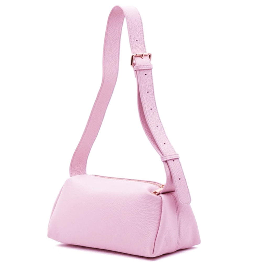 Noa Italian Cow Leather Shoulder Bag - Made In Italy
