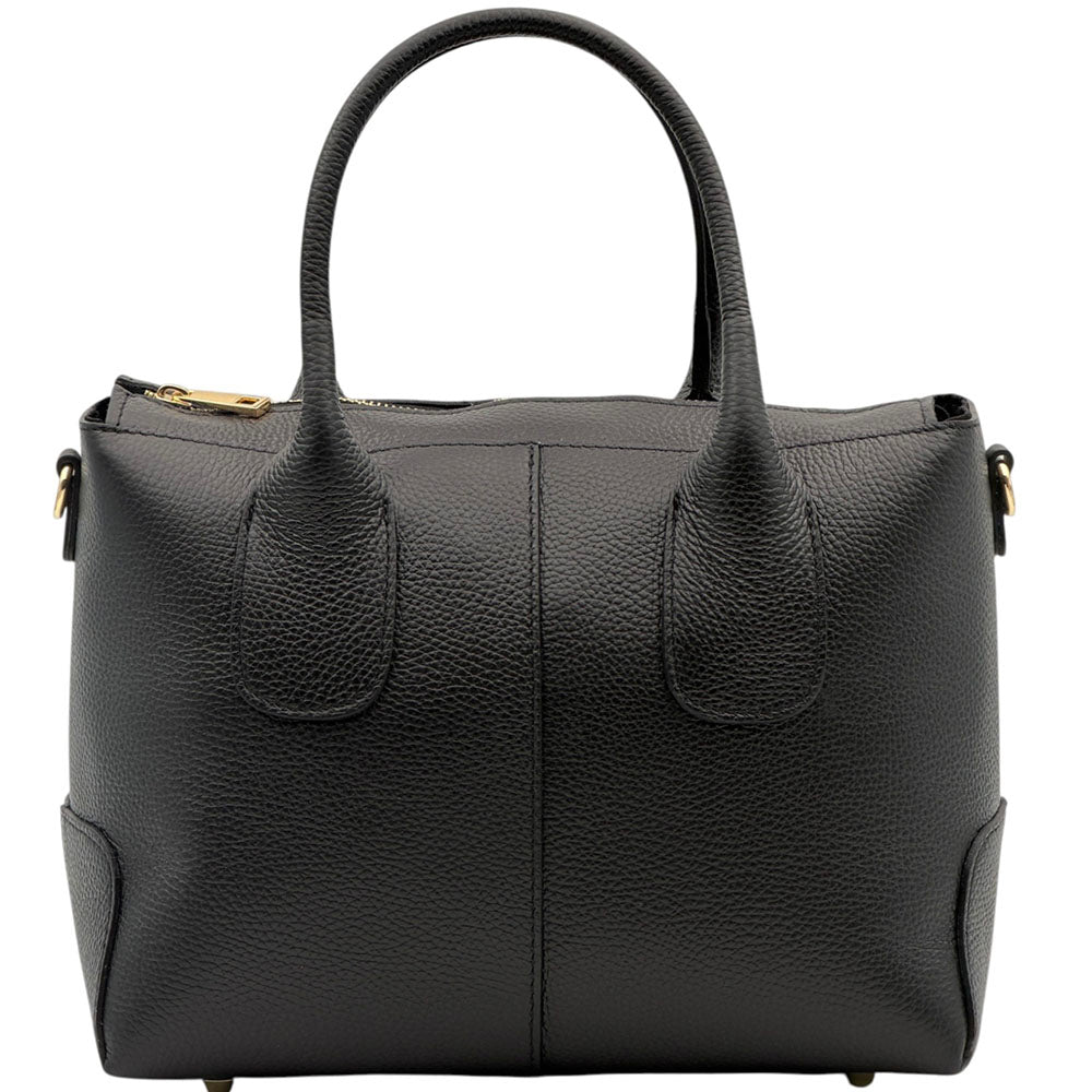 Loriena Italian Cow Leather Everyday Tote Bag - Made In Italy