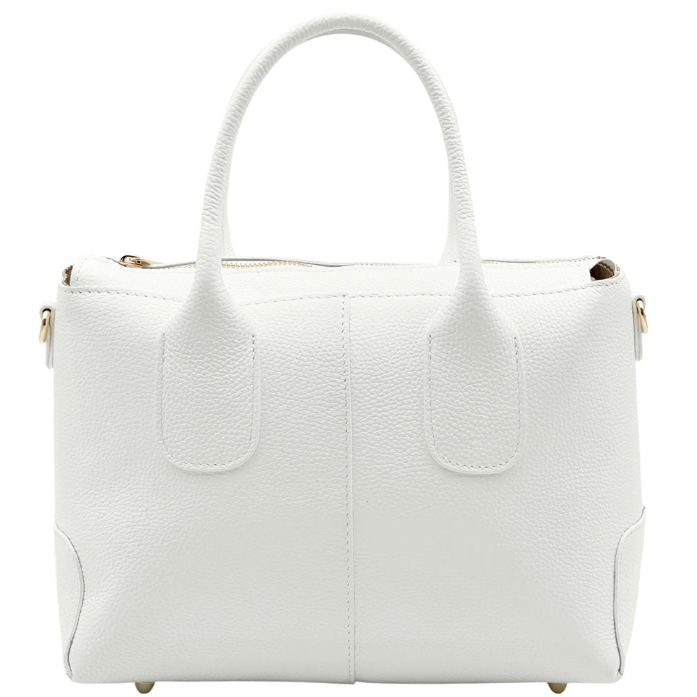 Loriena Italian Cow Leather Everyday Tote Bag - Made In Italy