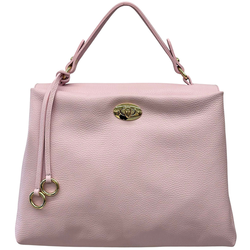 Elowen Soft Structured Leather Handbag - Made In Italy