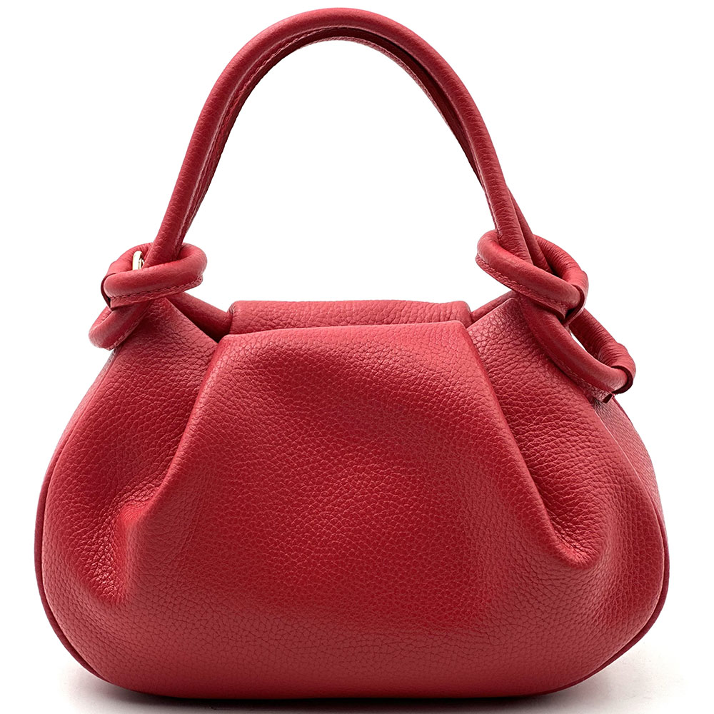 Renata Soft Leather Shoulder Bag - Made In Italy