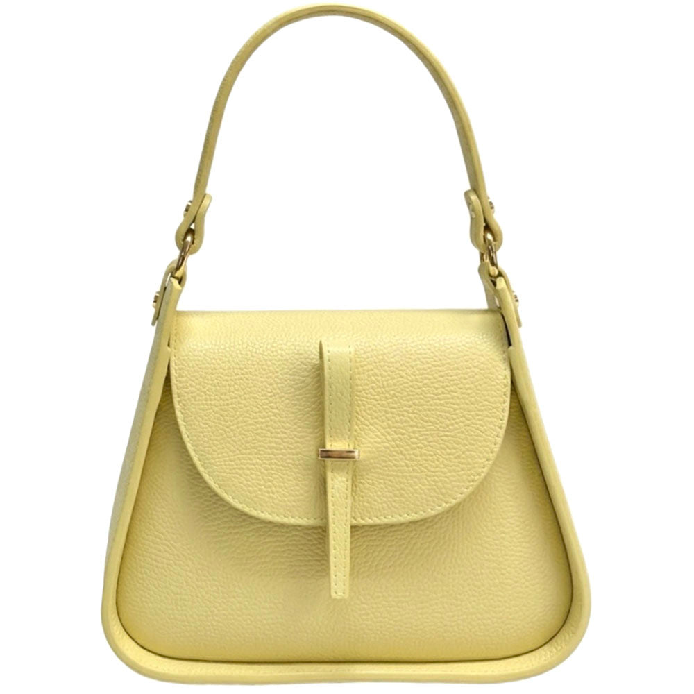 Lorenza Italian Cow Leather Shoulder Bag - Made In Italy