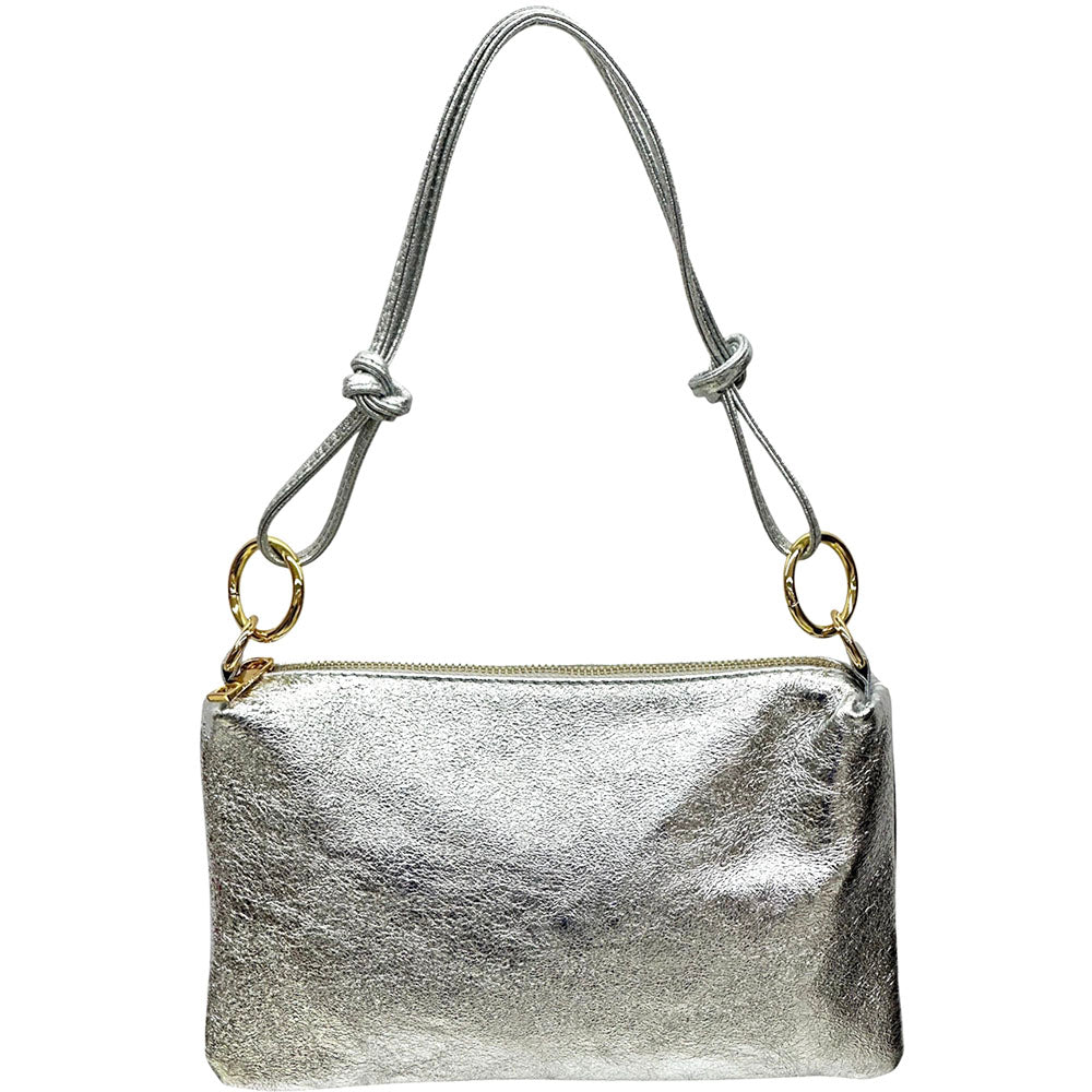 Neriva Soft Cow Leather Mini Shoulder and Crossbody Bag - Made In Italy