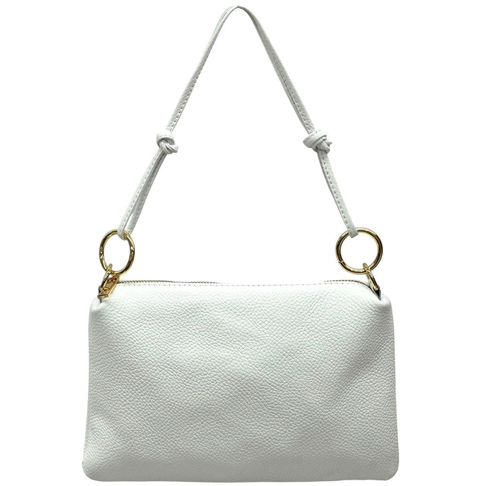 Neriva Soft Cow Leather Mini Shoulder and Crossbody Bag - Made In Italy