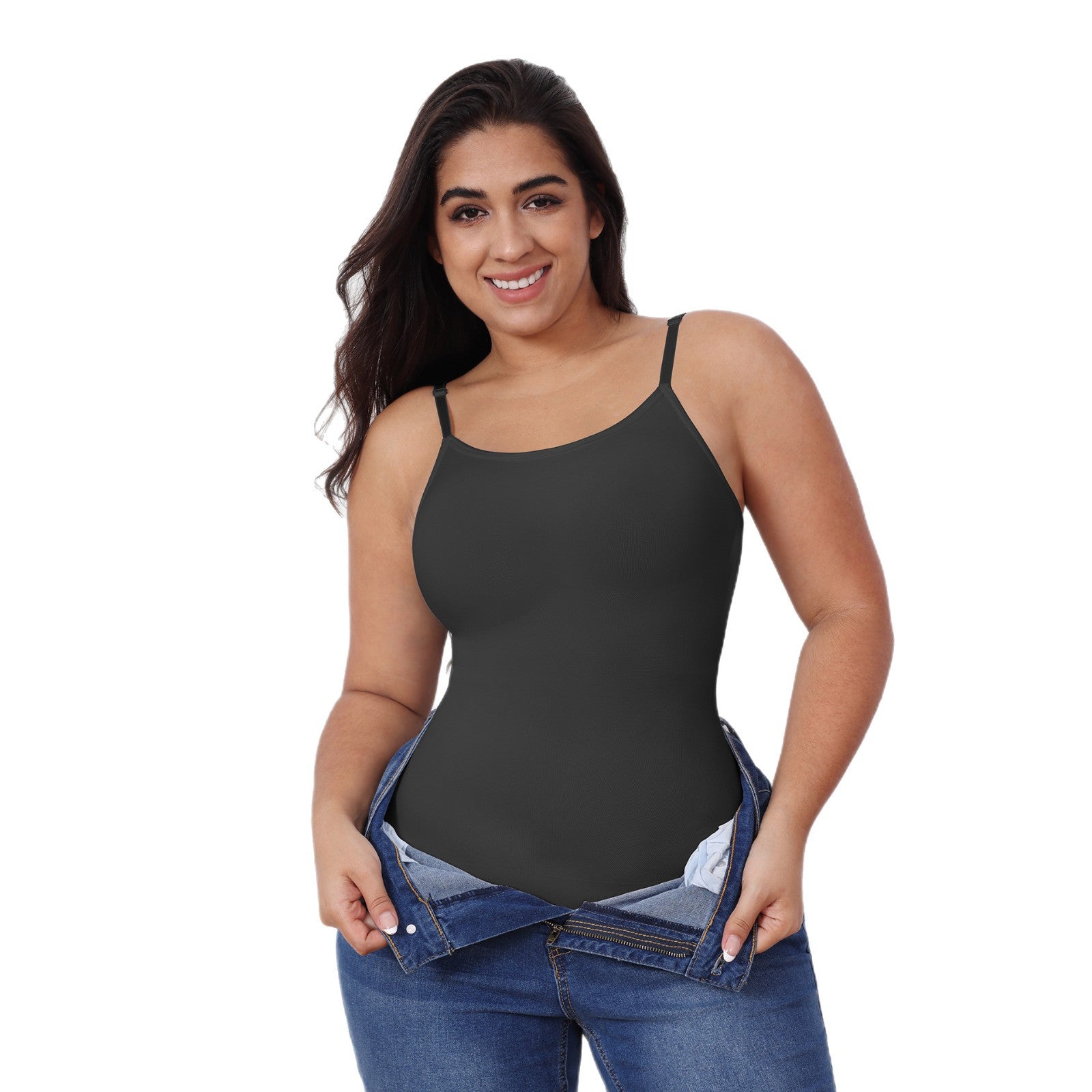 Camisole Shapewear Tummy Control Waist Trainer Top Women&