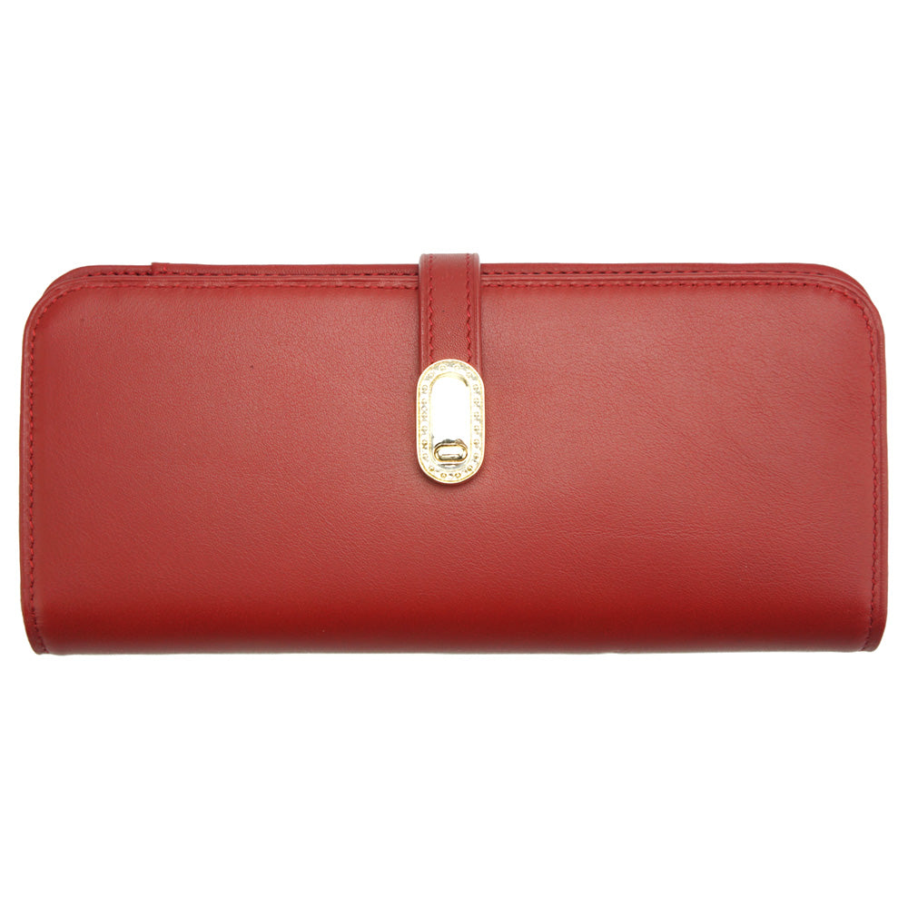 Camilla Leather Wallet - Made In Italy