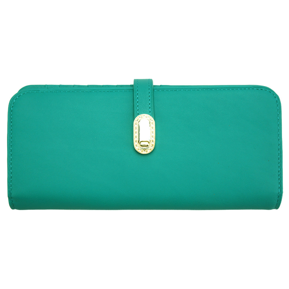 Camilla Leather Wallet - Made In Italy