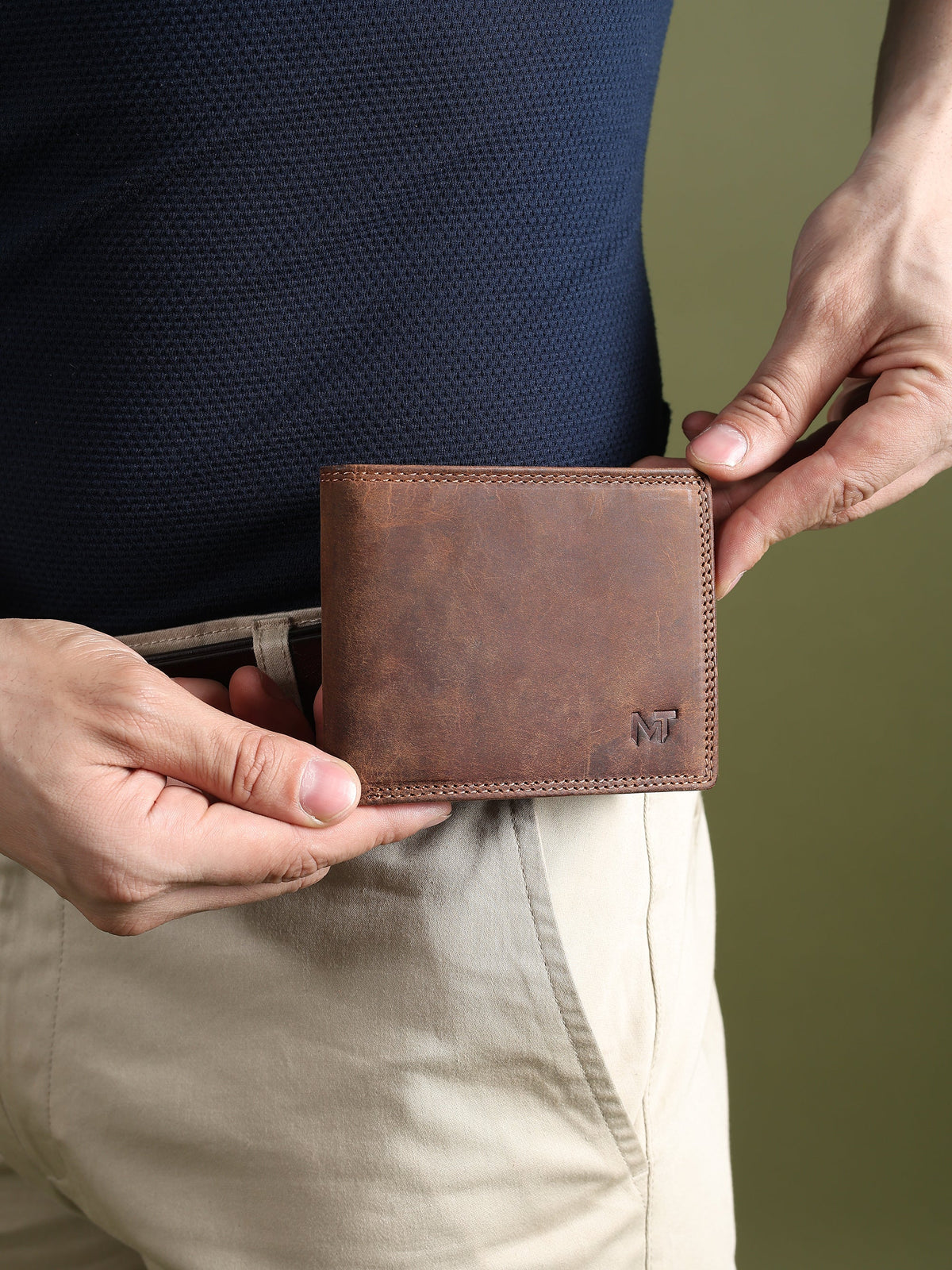 Buffalo Leather Men&