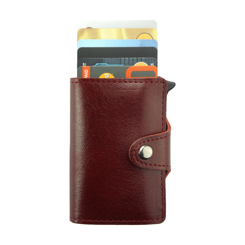 Elia Leather card holder - Made In Italy