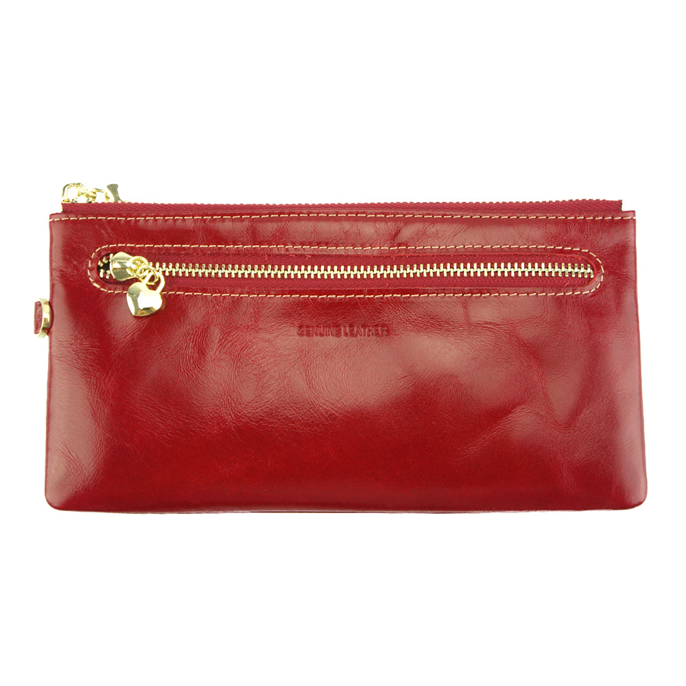 Anastasia Patent Leather Wallet - Made In Italy