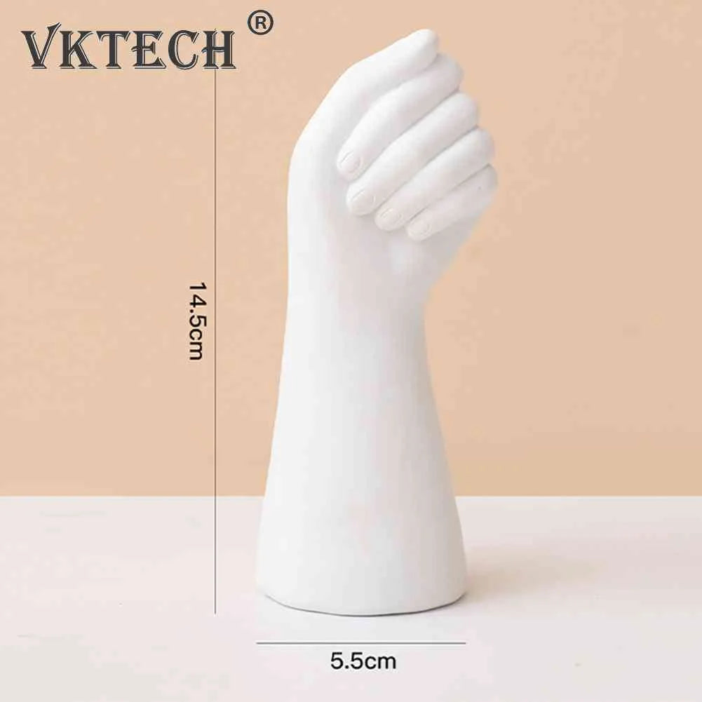 Nordic Creative Vase Home Decor Gesture Flowers Vase Flower Arrangement Dried Flower Art