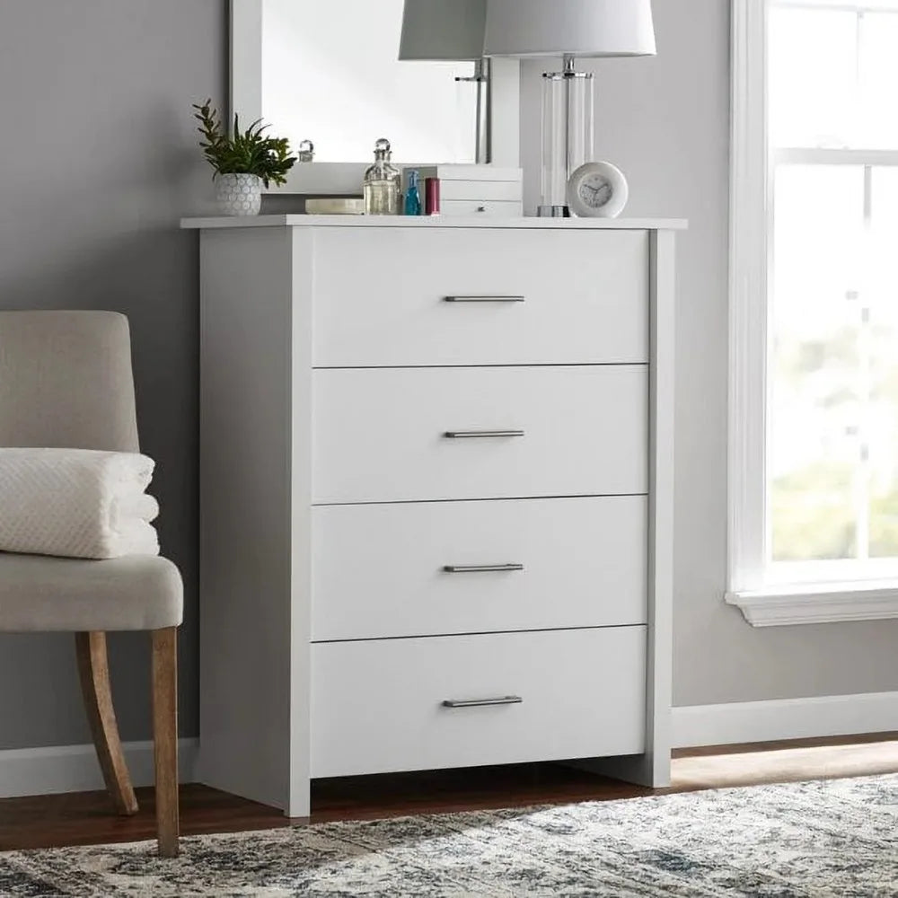 Hillside 4-Drawer Dresser, Charcoal Finish