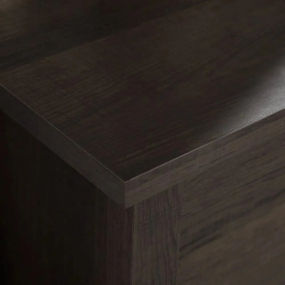 Hillside 4-Drawer Dresser, Charcoal Finish
