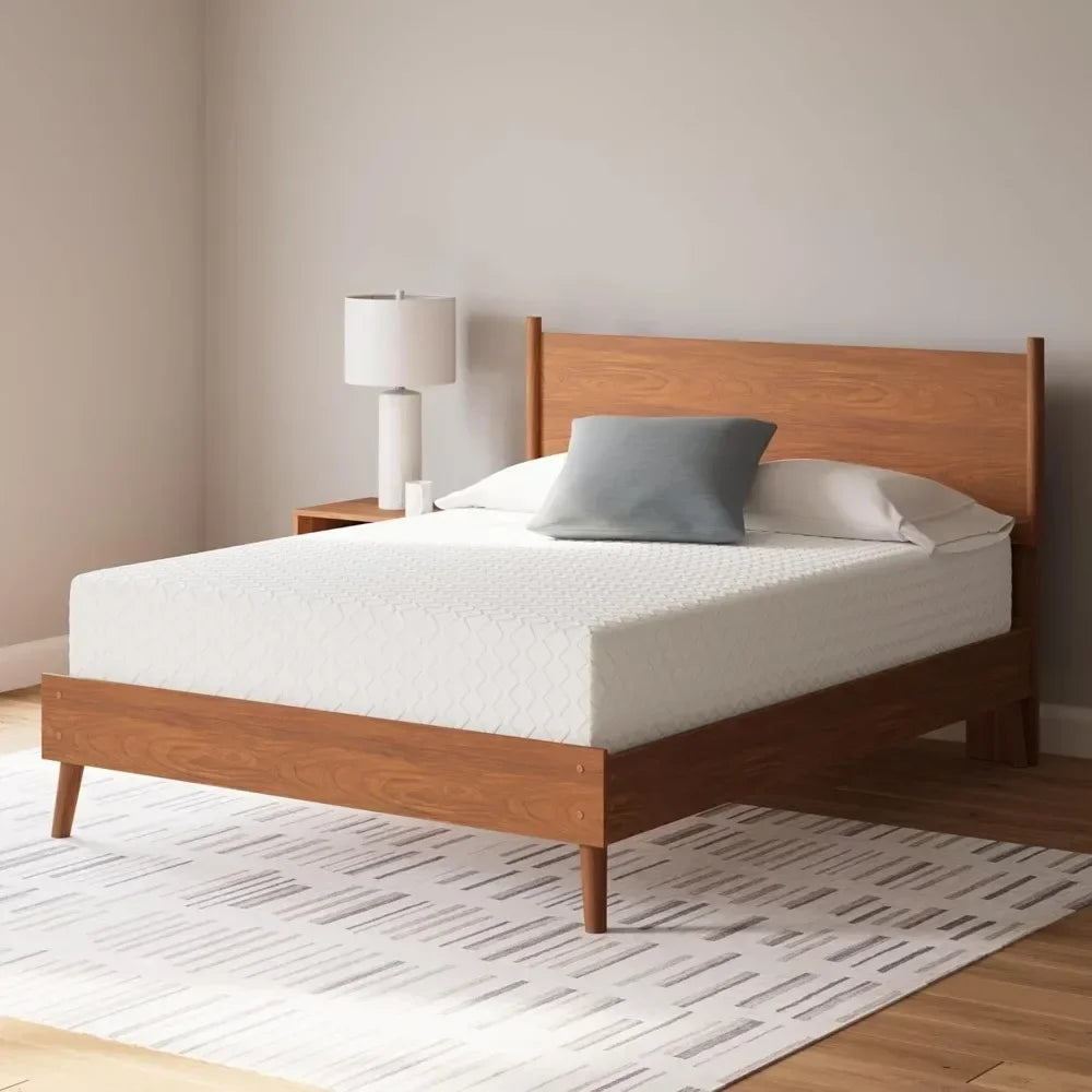 King Size Chime 12 Inch Medium Firm Memory Foam Mattress with Green Tea & Charcoal Gel for Pressure Relief