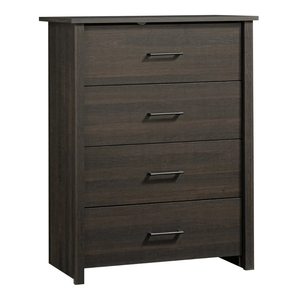 Hillside 4-Drawer Dresser, Charcoal Finish