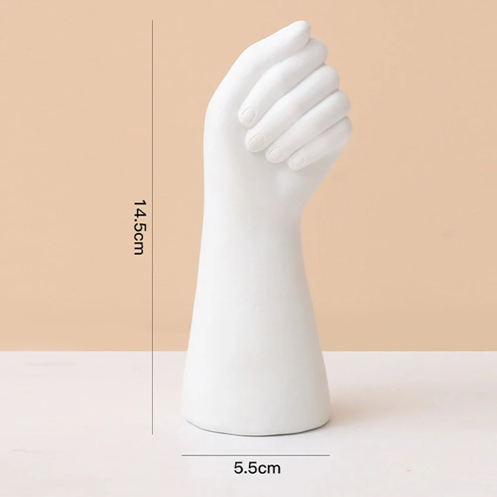 Nordic Creative Vase Home Decor Gesture Flowers Vase Flower Arrangement Dried Flower Art