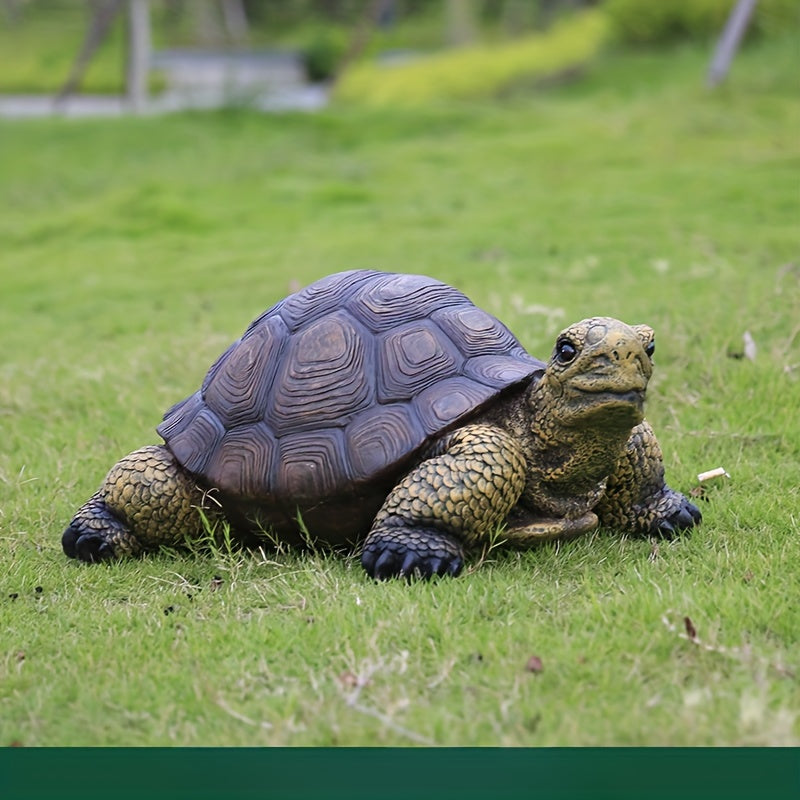 1pc Simulated Turtle, Suitable for Home Decoration, Courtyard Decoration, Garden Decoration