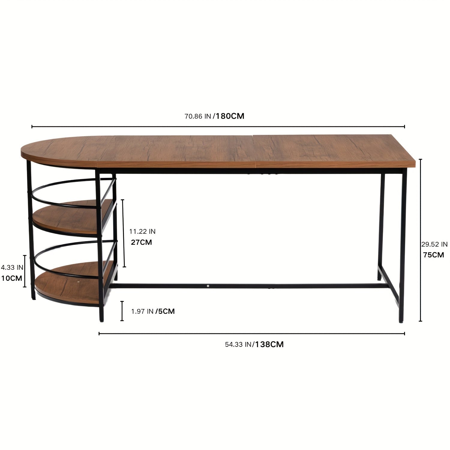 5 Piece Dining Set, 70" Dining Table With 4 Dining Chairs With Swivel Seats, Mid-Century Modern Dining Set With Metal Frame For Small Space, Brown/Beige
