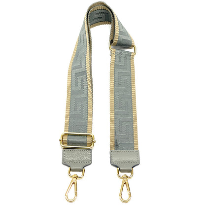 Jacquard Shoulder Strap Vibrant Color Mix - Made In Italy