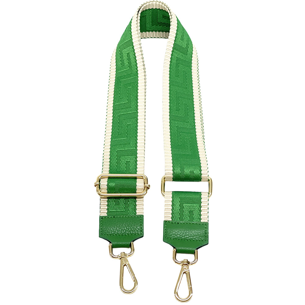 Jacquard Shoulder Strap Vibrant Color Mix - Made In Italy