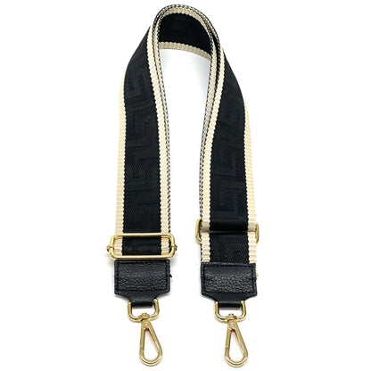 Jacquard Shoulder Strap Vibrant Color Mix - Made In Italy