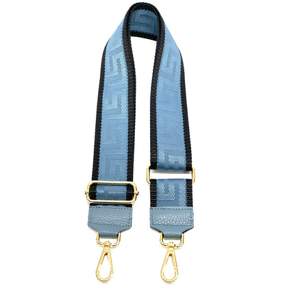 Jacquard Shoulder Strap Vibrant Color Mix - Made In Italy