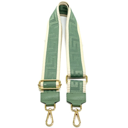 Jacquard Shoulder Strap Vibrant Color Mix - Made In Italy