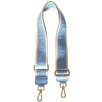 Jacquard Shoulder Strap Vibrant Color Mix - Made In Italy
