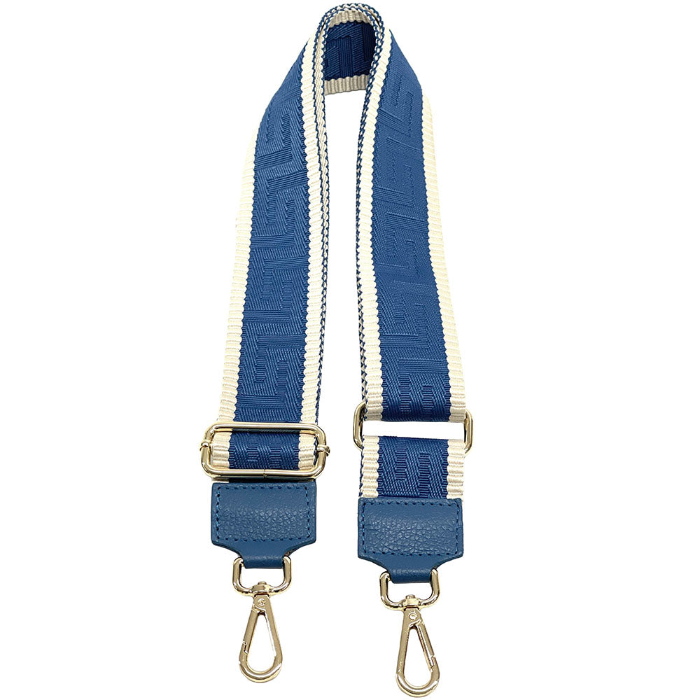 Jacquard Shoulder Strap Vibrant Color Mix - Made In Italy